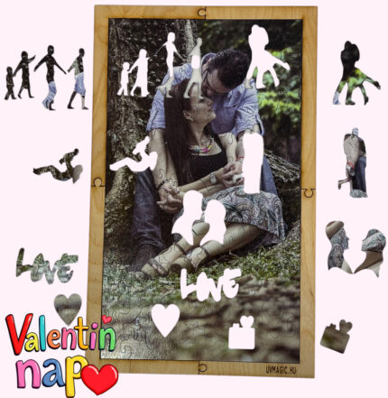 Szerelmes témájú puzzle